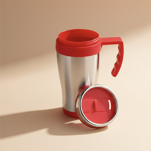 Mug en Acero Spike 450ml - Entrega Inmediata