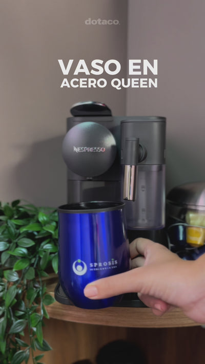 VASO ACERO QUEEN 